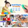 Fidget Toys Adults Sensory Silicone Stone 6 Pack Textured for Autism Kids Calming Down Fidget Stress Relief Toys Kids Gifts