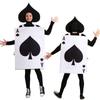Halloween Alice in Wonderland Poker Parent-Child Party Show Costumes Funny Costumes