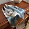100% Natural Real Silk Scarf Women Bandana Square Scarves Wrap Kerchief Mulberry Spring Luxury Summer Beach High Quality Hijab