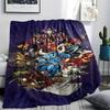 1 Stück Alien Erde Print Flanelldecke, Hohe Qualität, Bequem für alle Jahreszeiten, Heimdekoration, Wärme und Komfort, Perfekt für Weihnachtsgeschenke