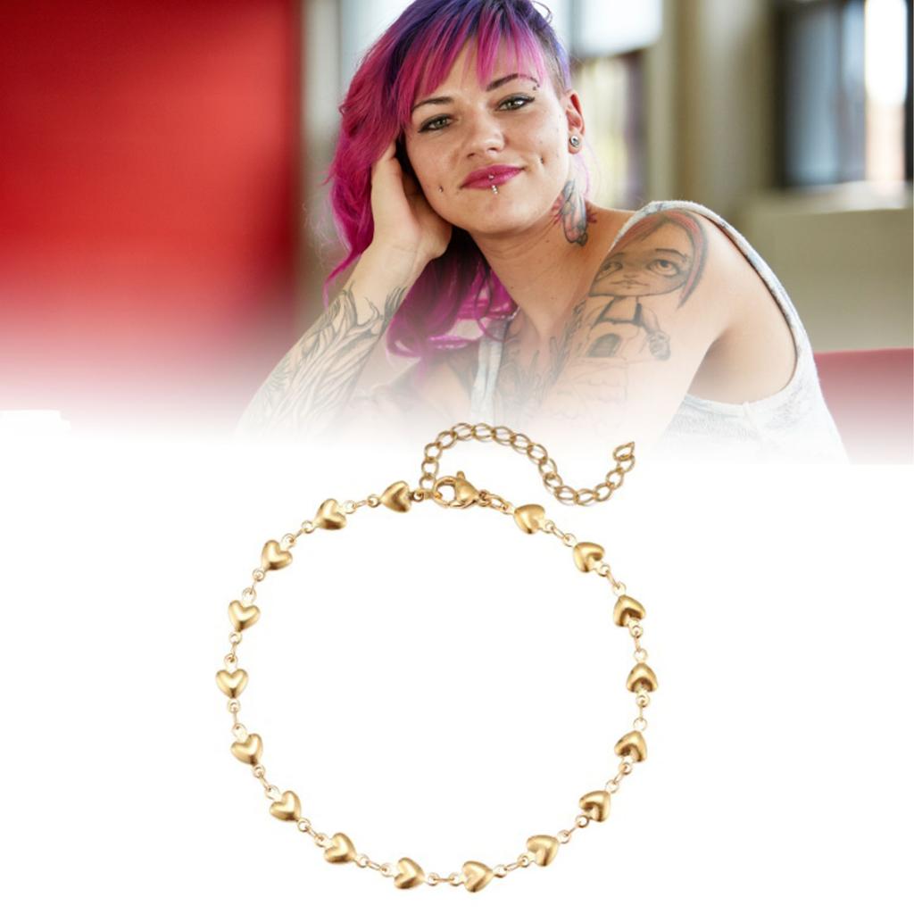 Legierung Armband Modisch Exquisit Gold Herzform Herren Damen Armband für den täglichen Gebrauch