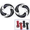 Punhos de Borracha Rosca para Moto de Trilha MX ATV Guidão de Motocicleta Quadriciclo Bicicleta PPR Pit Pro Racing