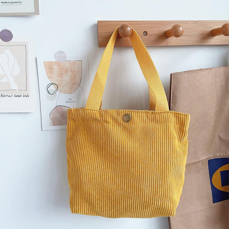 Cute Tote Bag Woman Girls Lady Travel Shopping Cloth Handbags Lunch Bag Small Portable Hand Pouch Bag Organizer