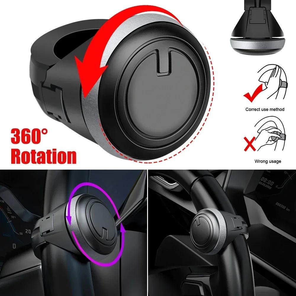 Durable Car Steering Wheel Booster Ball Labor Saving Turning Spinner Knob Bearing Power Handle Holder Auto Universal Accessorie