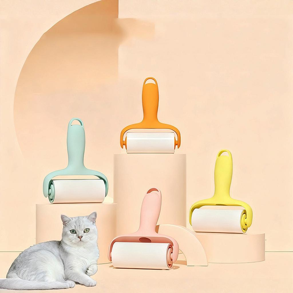 Portable Pet Lint Roller, Sticky Hair Remover for Clothes Beds Pet Beds