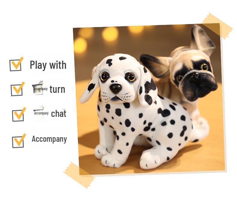 Simulated Plush Dog Toys: Husky & Akita Dog Dolls - Perfect Gift for Kids