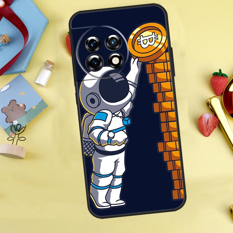 Bitcoin Coins Funny Case For OnePlus Nord 5 CE 2 3 4 Lite N20 N30 OnePlus 15 12R 13R 13 12 11 10 10T 13T Cover