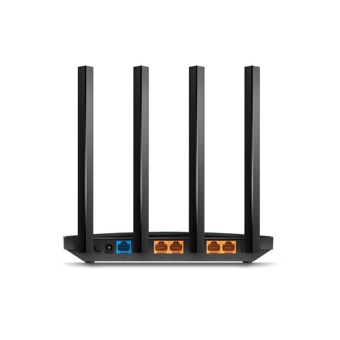 Tp-link Wifi Router Archer C6u Ac1200 Dual Ap 4x Glan Usb / 300 Mbps 2.4 / 5 Ghz 867 Directly Into the Wall Interior, Ap /
