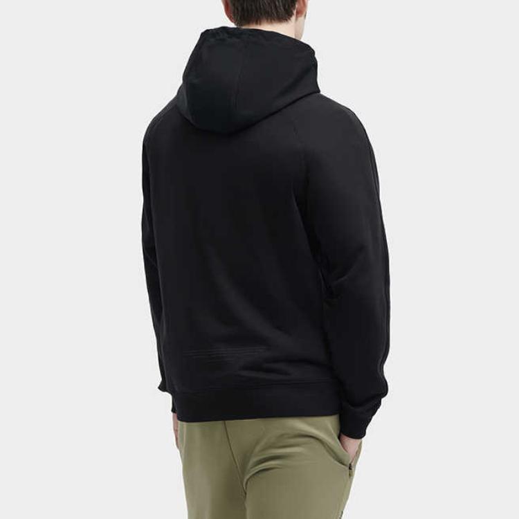 Fila Official 2023 Winter New Hooded Sweatshirt Knitted Casual Top Men Tops Black F11M349210F-BK