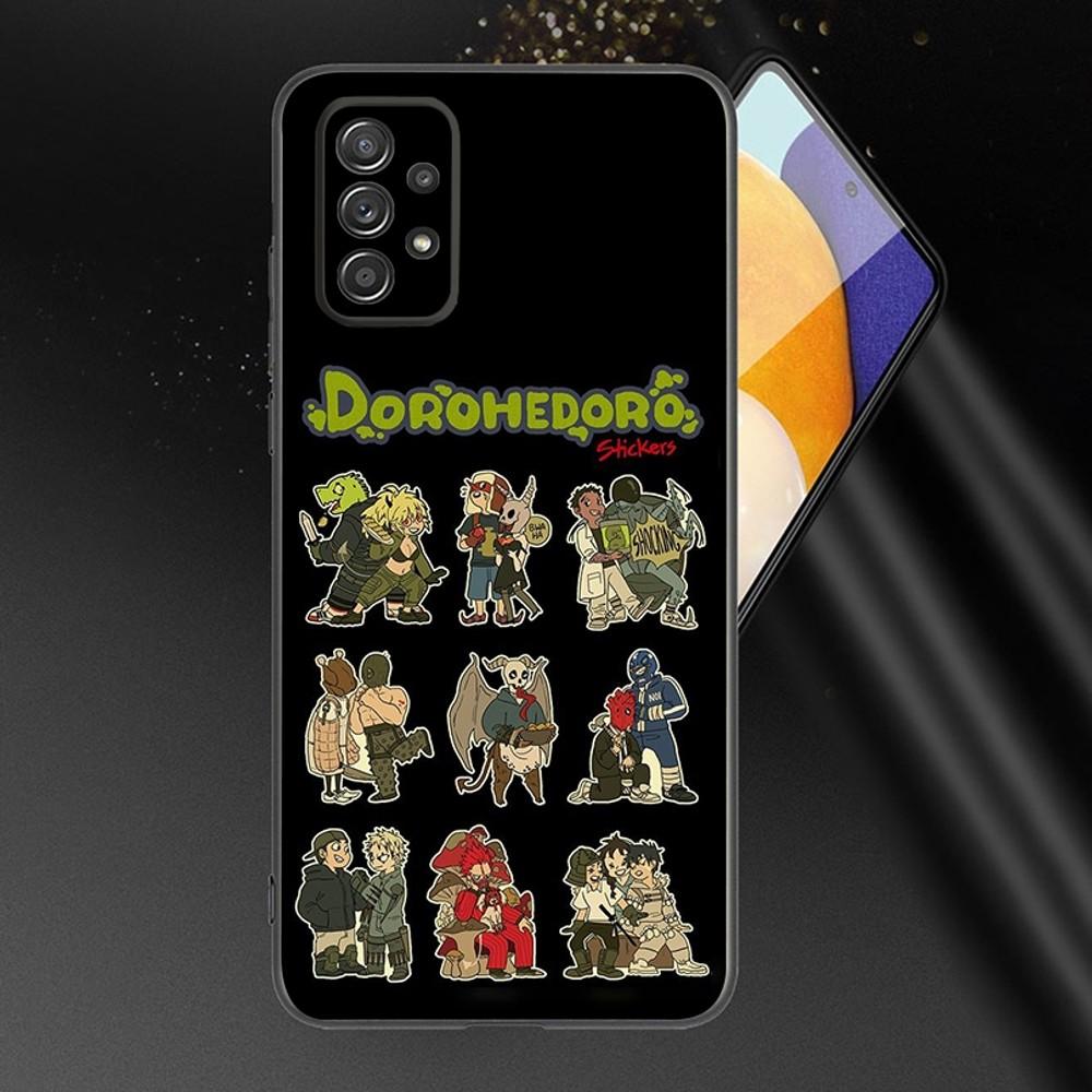Manga D-Dorohedoro Pouzdro na telefon Pro Samsung Galaxy A13,A21s,A22,A31,A32,A52,A53,A71,A80,A91 Měkký černý kryt na telefon