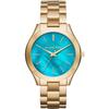 MK3492 Slim Runway Blue Dial Ladies Watch