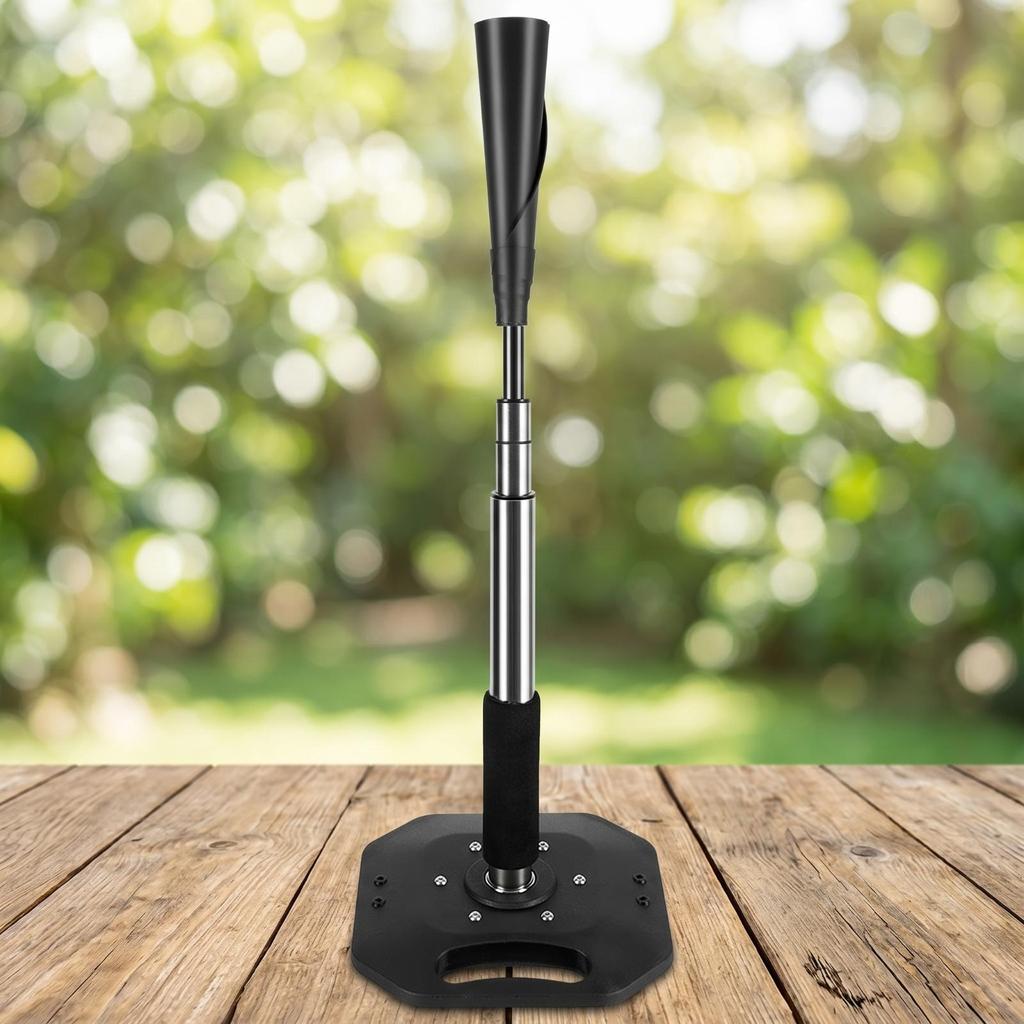 Baseball Batting Tee Weighted Training Aid Portable for Backyard, Hitters