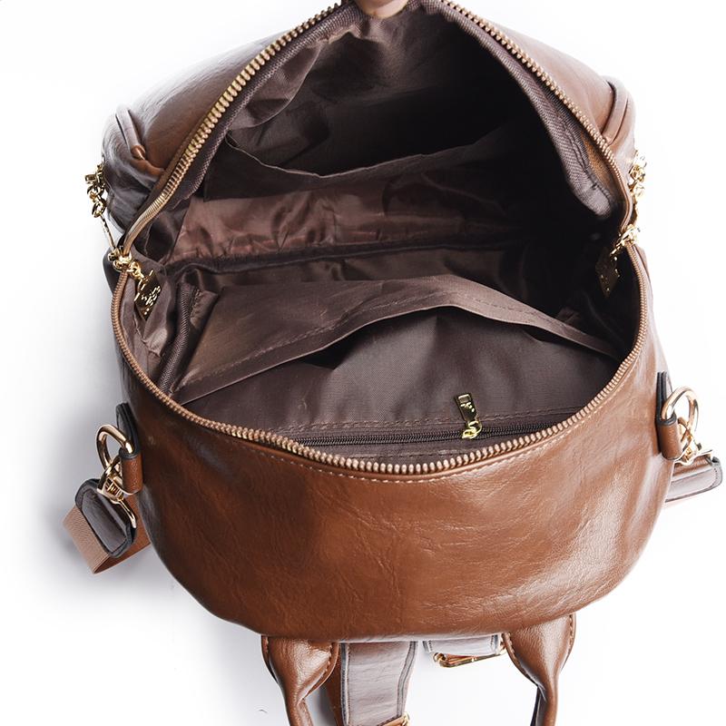 Multifunctional Shoulder Bag Women's Lightweight Travel Backpack