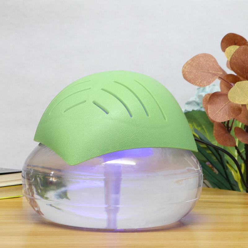 

Очиститель воздуха, освежитель воздуха, диффузор ароматов и эфирных масел, 7-цветная регулируемая светодиодная подсветка светло-зеленый