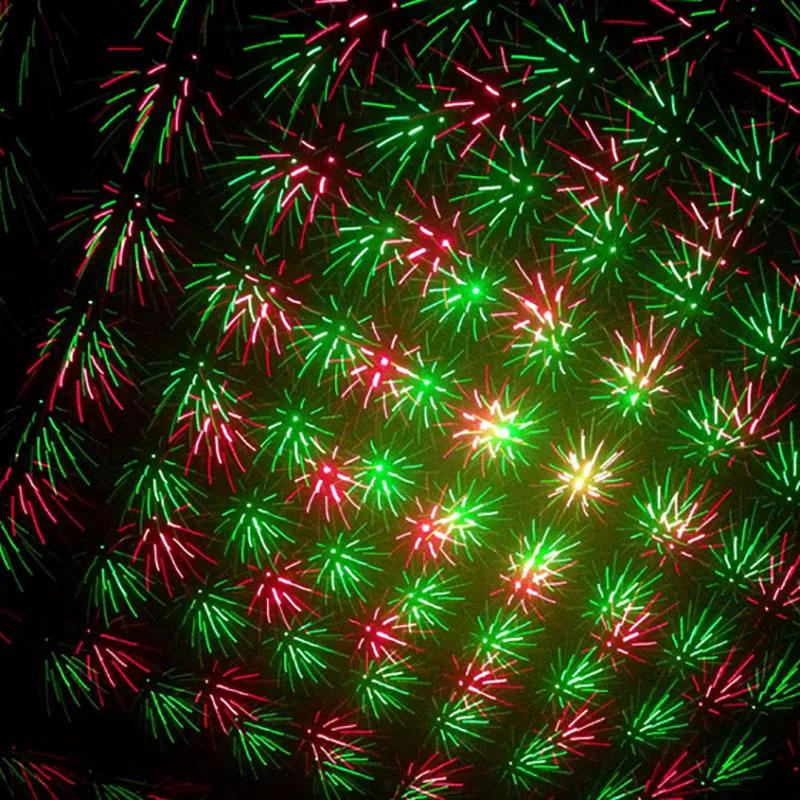 LED Stage DJ Laser Disco Light Projector Sound Activated Remote Control Flash Party Christmas Lighting