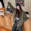 American retro jacket design cotton clothes new pilot niche autumn and winter baseball clothes cotton clothes live broadcast