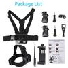 PellKing Handy Brustgurt Geschirr Halterung Kopfband Halter Kit für Handy Clip Kompatibel mit GoPro Hero DJI Action Kameras POV/VLOG, iPhone, Samsung,