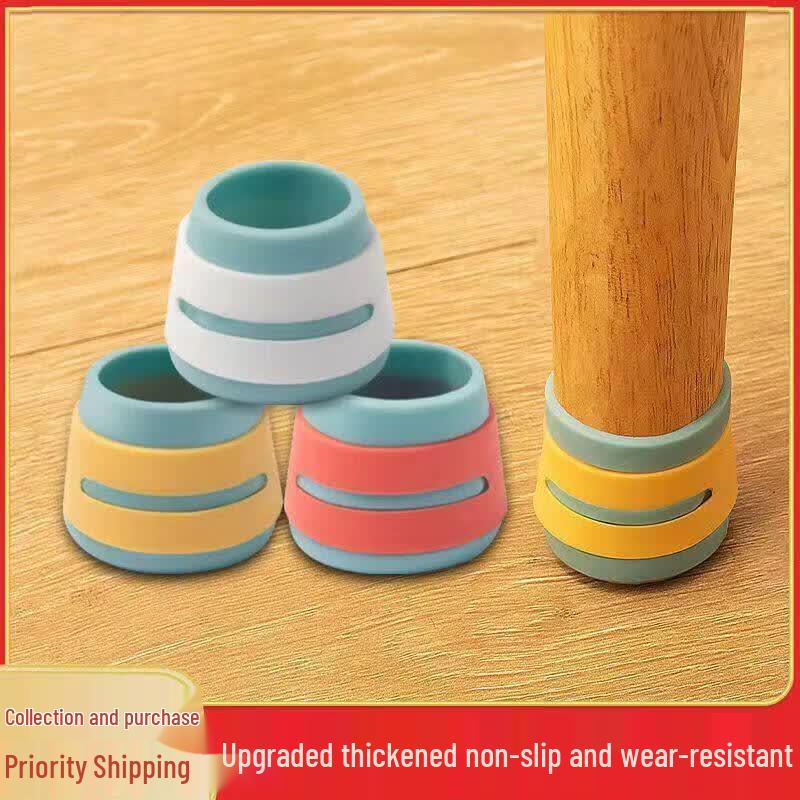 LIEI Upgraded Metal Furniture Leg Floor Protectors