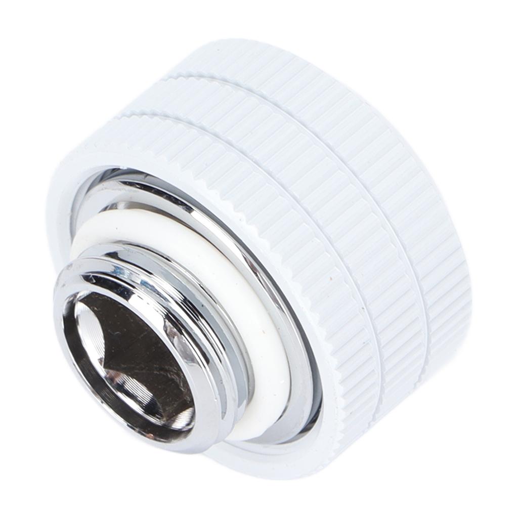 Hard Tube Fittings 14mm G1 4in Gewinde Innensechskant Kompressionsfittings mit Dichtringen für Computer Wasserkühlsystem