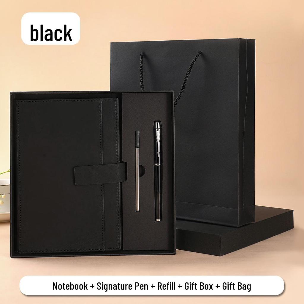 Custom Printed Business Notebook Gift Set for Office Meetings & Corporate Events