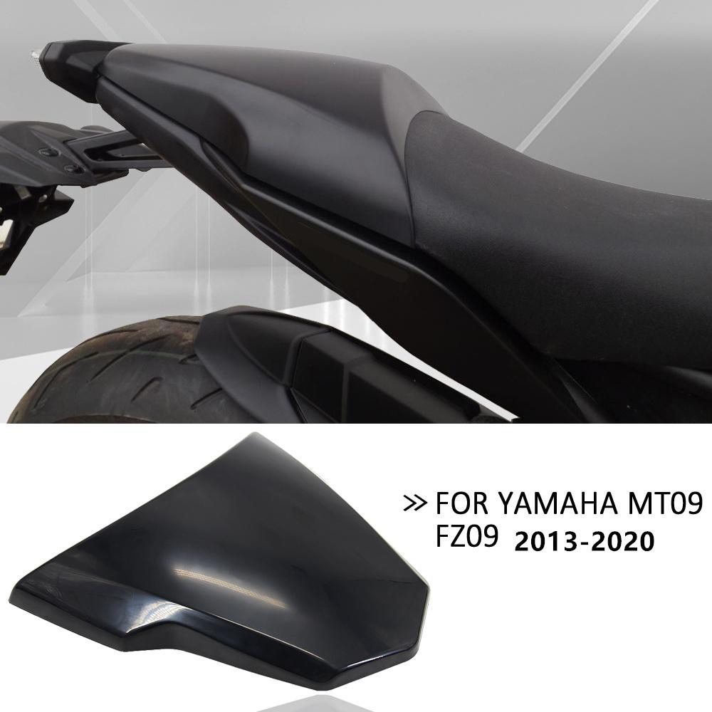 

1x Motorcycle Rear Passenger Seat Cover Black Fit For Yamaha MT09 FZ09 2013-2020