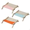 Cat Window Perch Hammock Durable with Wood Frame Space Saving Bed Lounge for Kitten