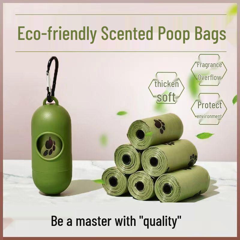 **Biodegradable Dog Poop Bags & Scooper Set**
