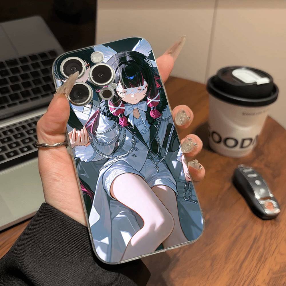 Genshin Impact Columbina Phone Case For IPhone 17 16 15 Plus 14 13 Mini 12 11 Pro Max Soft Shell Cover