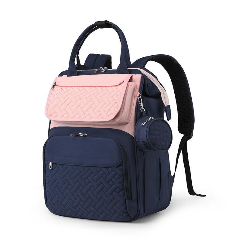 New Diaper Bag Backpack, Multi-functional, with Diaper Pad, Baby Travel Bag, Large Capacity