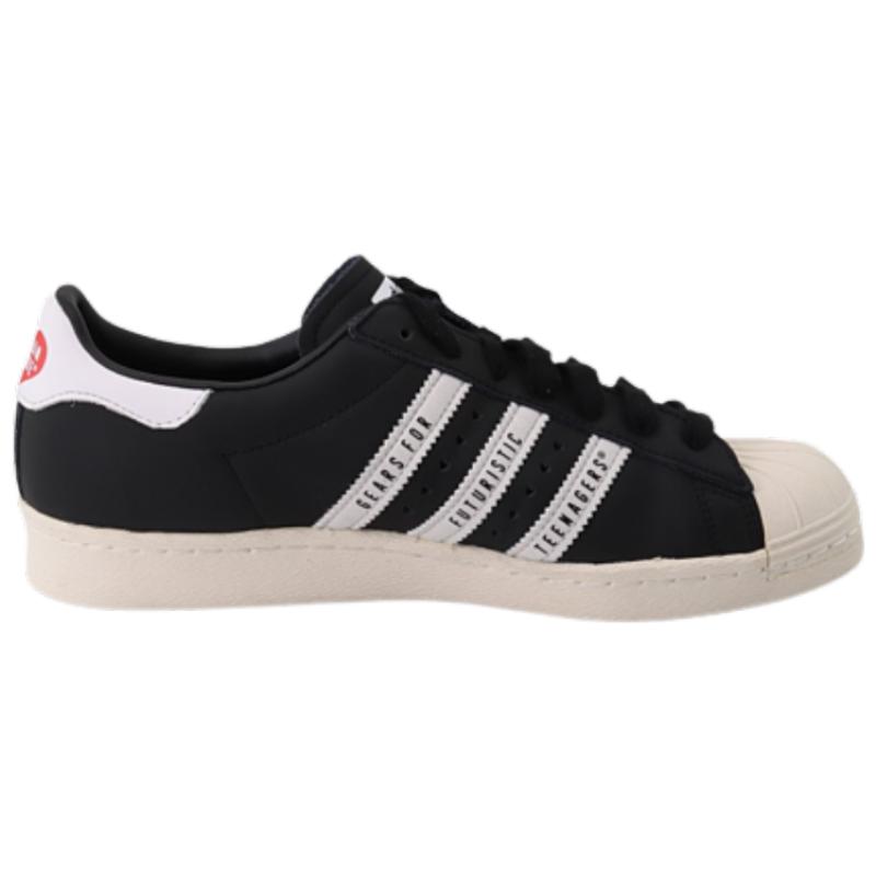 Adidas Human Made X Superstar 'Gears For Futuristic Teenagers Black' Sneakers FY0729