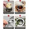 Anti Clog Kitchen Sink Filter Dense Mesh Food Slag Drainer Sink Strainer  Bathroom
