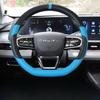 Para Chery Omoda C5 5 FX 2024 Funda para Volante Transpirable Antideslizante Cuero PU Accesorios para Coche
