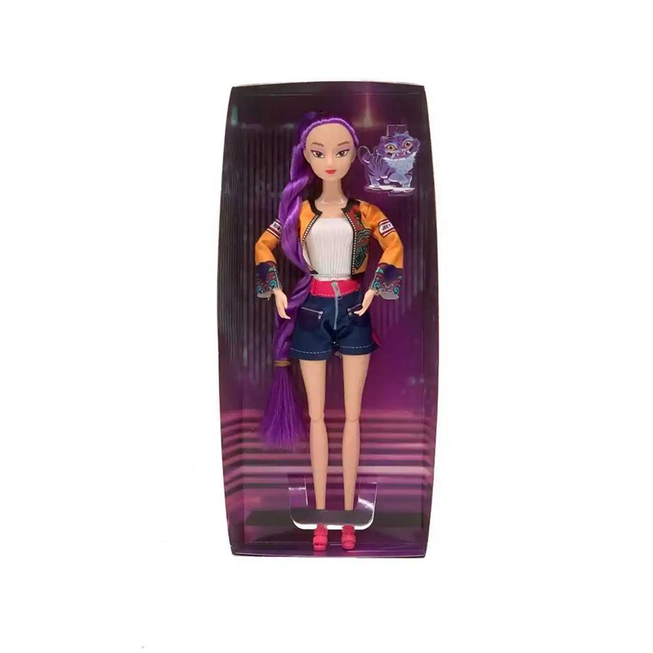 New Doll Toys Kpop Demon Hunters Action Figure Toys Rumi Mira Zoey Beautiful Princess Baby Girl Dolls Plastic DIY Toy for Girls