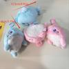 Creative Cute Whale Marine Animals Plush Doll Stuffed Toys Keychain Pendant Bag Charms Backpack Hanging Ornaments Gifts Keyring