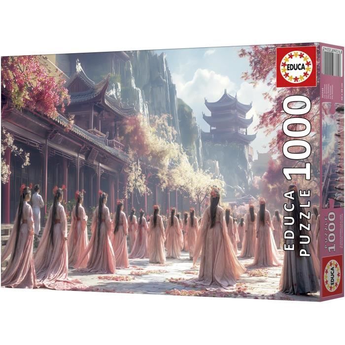 Puzzle - EDUCA - The Geishas - 1000 Pieces - 68x48 Cm - From 12 Years Old