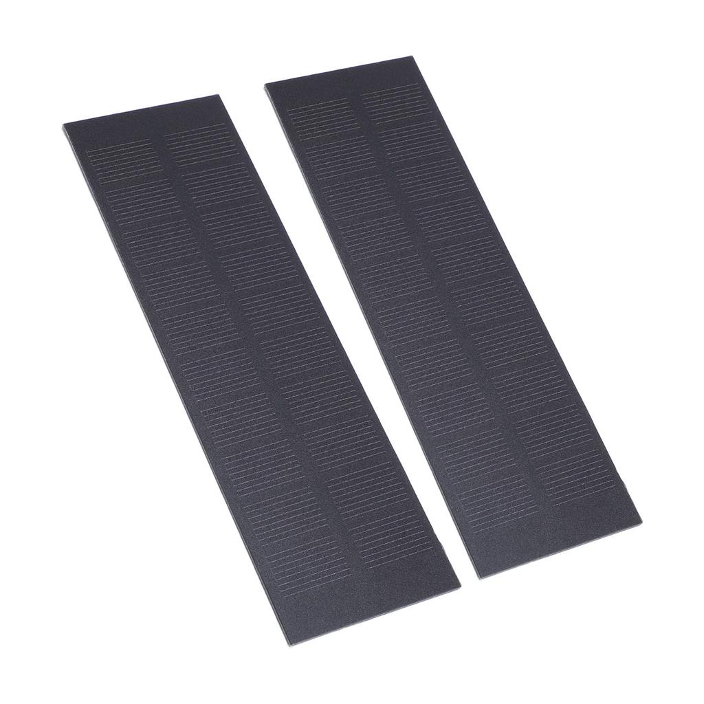 2PCS 1W 5V Solar Panel, High Efficiency Monocrystalline Silicon Solar Panel, Portable Solar  , for Household Lights, Electric Fans