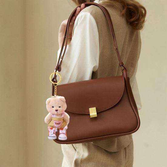 Doll Pendant Bear Doll Hanging Decoration Keychain Bag Charm Soft Plush Toy Schoolbag Suitcase Doll Ornament