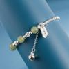Crushed Silver Jade Beaded Bracelet - Chinese Retro Style Women's National Fashion