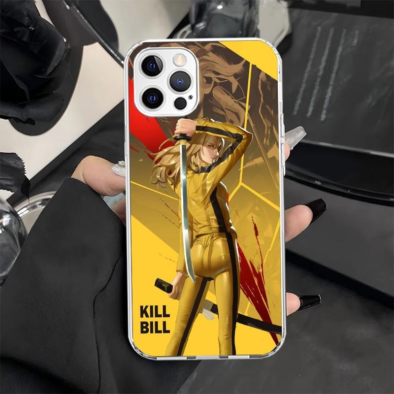 Kill Bill Phone Case for iPhone 11 12 13 Mini 14 15 Plus 16 Pro Max 17 Air 16E 7 8 SE 17ProMax Soft Fundas Cover 11 14 15 16 Pro