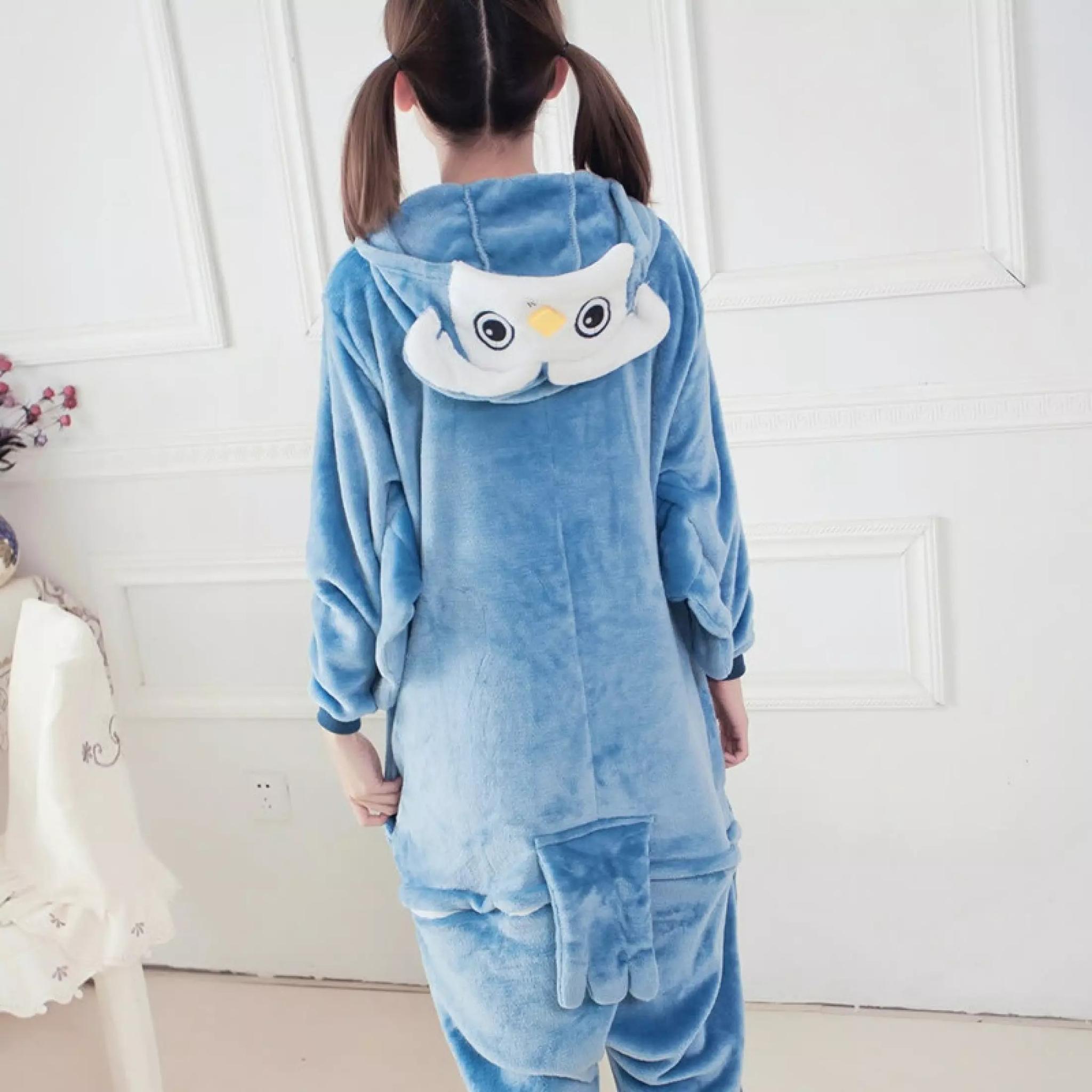 

Аниме комбинезон для женщин, комплект одежды для сна, кигуруми, пижамы для взрослых и женщин, сова, косплей, для мужчин, пижамы для мальчиков и девочек XL