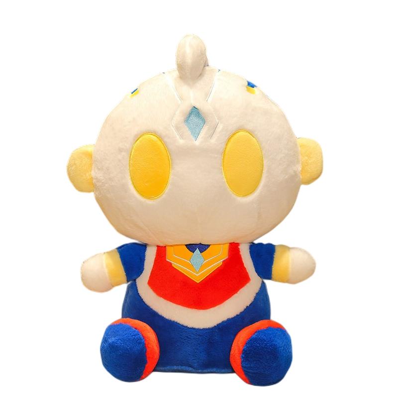 

Ультрамен 3550см Плюшевая игрушка Тайга Трегер Кукла для обнимания Мультяшная плюшевая игрушка Подарок для мальчика Дети Trigger,35cm/13.78in