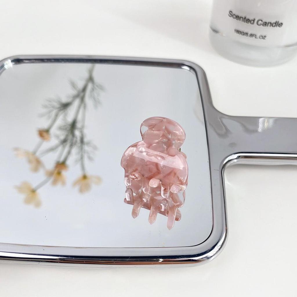 Korean Dopamine Mini Claw Clip: Cute Hair Accessories for Women & Children