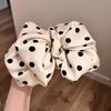 Polka Dot Big Bow Hair Clip - Fairy Style Summer Accessory for Women