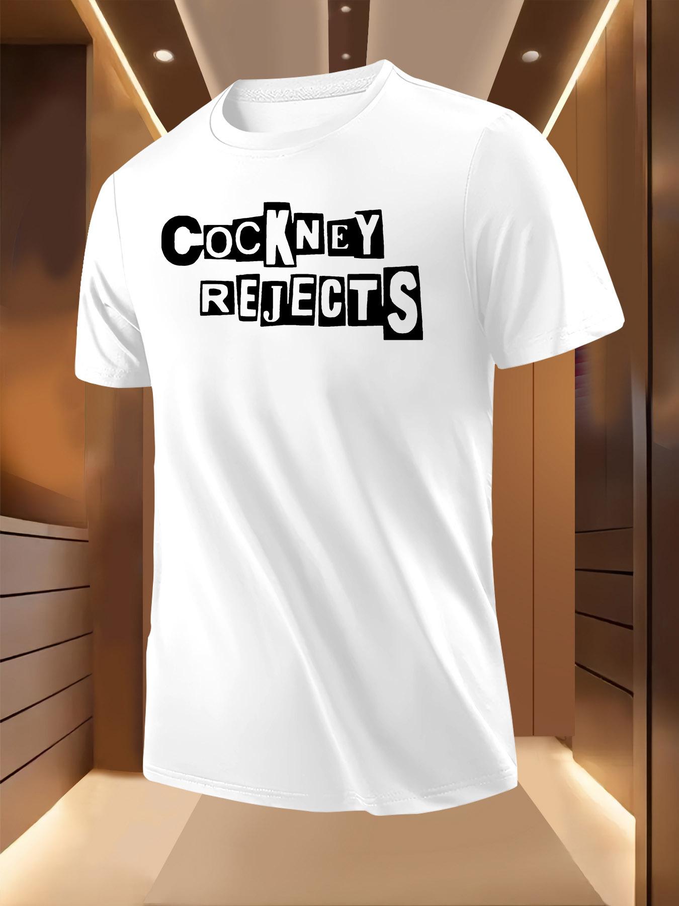 Cockney Rejects Graphic Print Tshirt - Breathable Lightwe... S