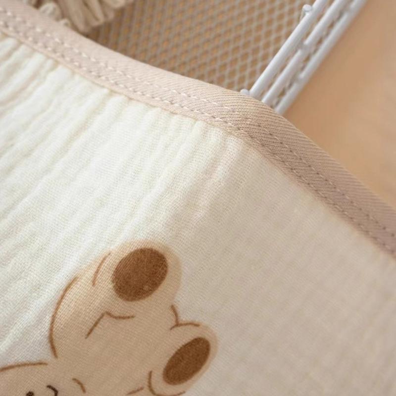 Cotton Drooling Bib Mouth Cloth For Baby Gentle On Skin Machine Washable Saliva Towel Newborns Feeding Accessories