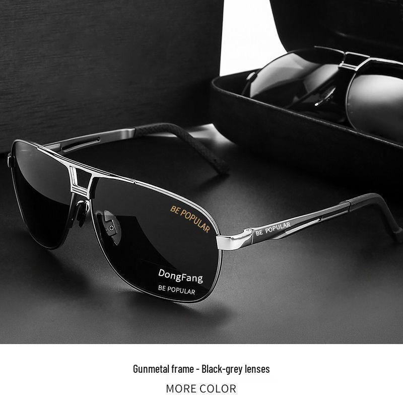 Day-Night Polarized Photochromic Sunglasses: Anti-Glare, HD Vision for Fishing & Driving