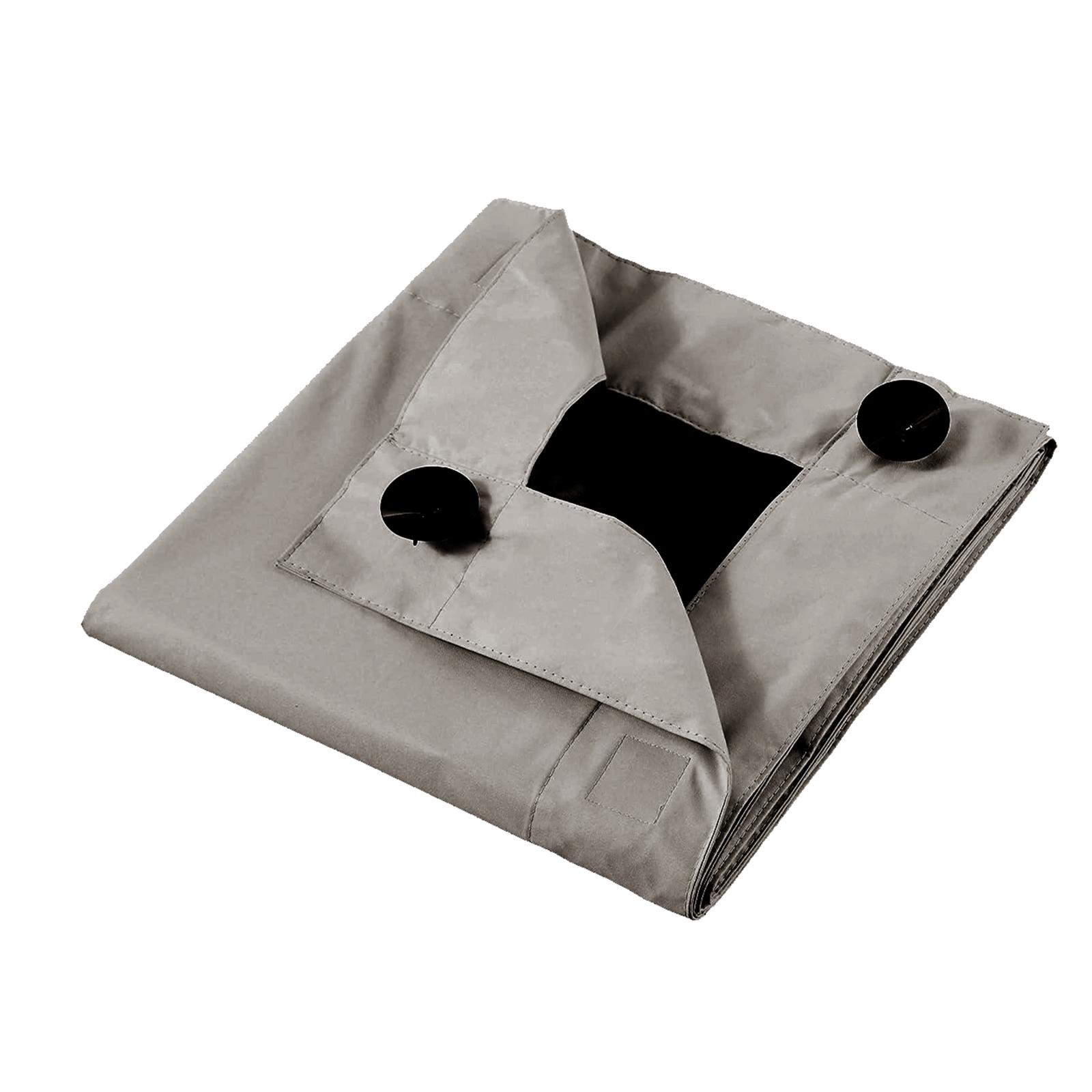 

100% затемняющие оконные шторы с присосками, портативные съемные для гостиной, спальни, шторы, блокирующие тепло и свет 130x200cm серый