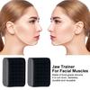2Pcs Silicone Jaw Exerciser Portable Men Women Face Muscle Sculpting Jaw Bone Strengthener