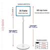 A4 Outdoor Display Sign Stand