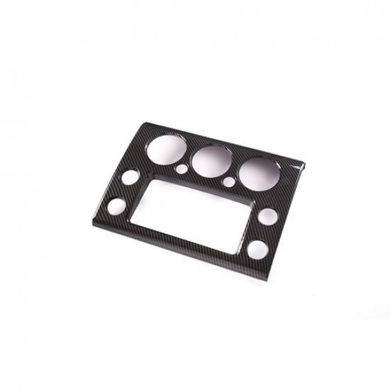 ABS Carbon Fiber Navigation Panel Cover Trim for Toyota FJ Cruiser 2007-2014